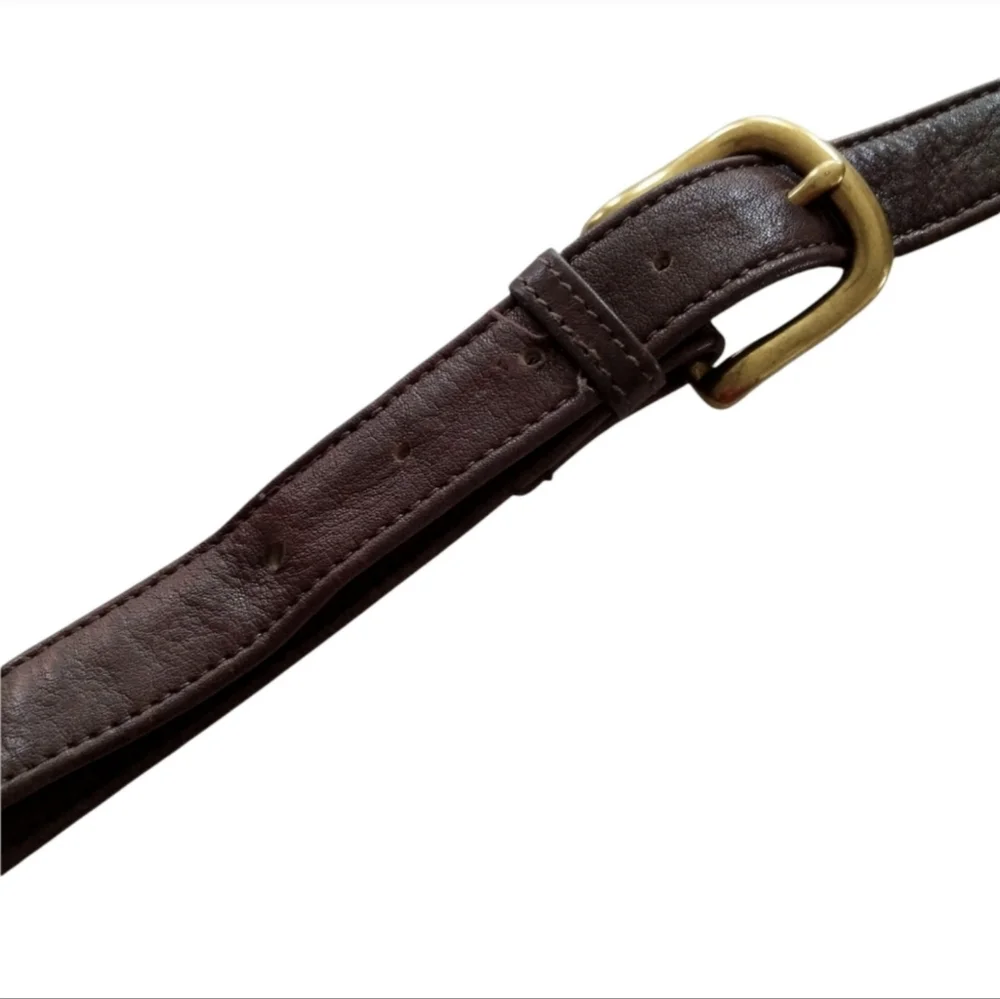 Vintage Fossil Brown Leather Crossbody - Picture 5 of 12